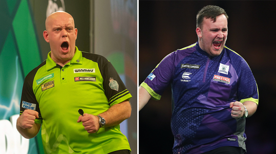 🎥 | Michael van Gerwen adviseert Luke Littler: 'Gewoon burgers en friet blijven eten'