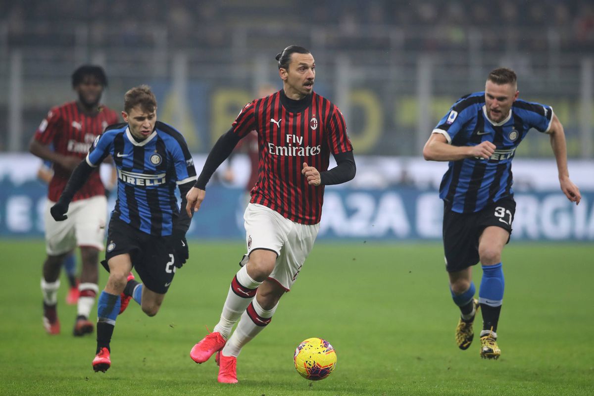 🎥 | Check hier hoe Zlatan AC Milan naar 2-0 kopt tegen Inter