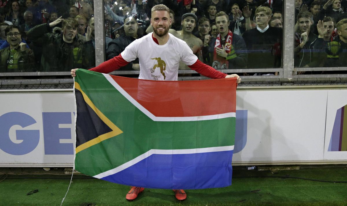 Lars Veldwijk opgeroepen voor Afrika Cup-selectie Zuid-Afrika