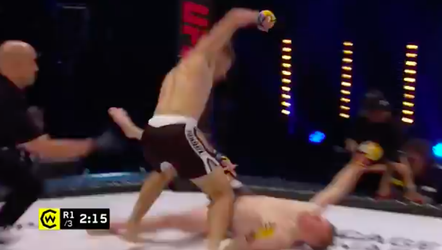 🎥 | MMA-vechter Oban Elliott doet bijnaam 'Gangster' eer aan met genadeloze KO