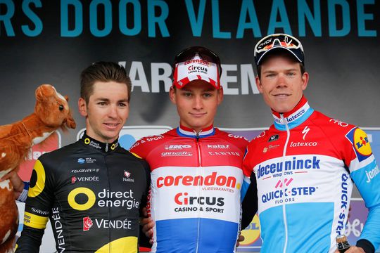 Alleskunner Van der Poel op weg naar de Ronde van Vlaanderen: 'Ik zie mezelf nog niet als favoriet'