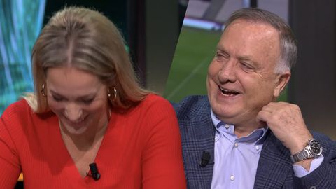 🎥 | Hélène Hendriks daagt Dick Advocaat en Wim Kieft uit: 'Ze is een beetje brutaal'