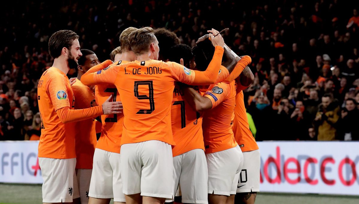 Nederlands elftal in EK-kwalificatie: 24 goals; 11 verschillende doelpuntenmakers