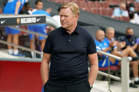 Ronald Koeman blij met Luuk de Jong: 'Bij voorzetten gevaarlijker dan Neymar'