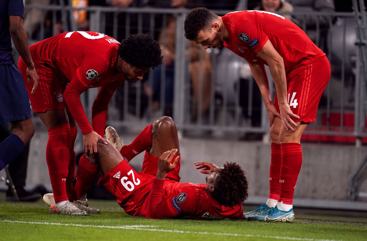 Coman voorlopig niet meer in actie voor Bayern door nare knieblessure