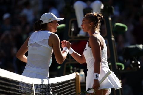 Iga Swiatek schrok van Lesley Pattinama-Kerkhove: 'Zij speelt geweldig en begrijpt het spelletje'