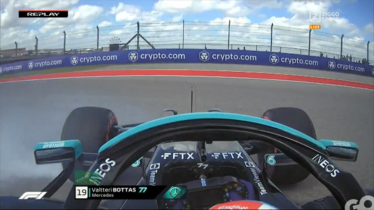 🎥 | Bottas kan setje softs weggooien na spin in VT3