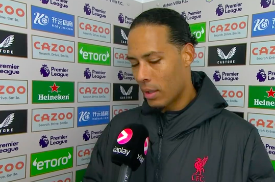 Trefzekere Van Dijk over Premier League-hervatting en WK: 'Vakantie heeft geholpen'