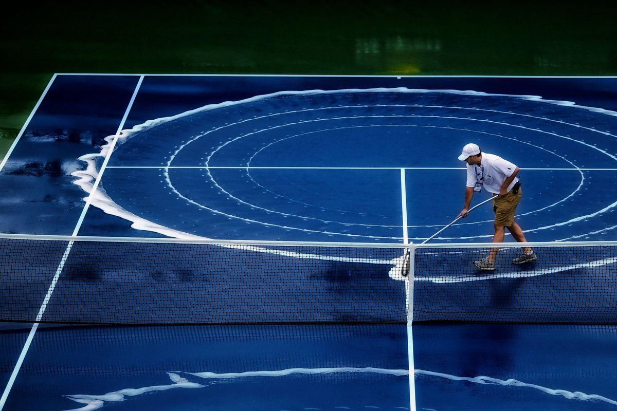 Programma US Open flink in de war geschopt door de regen: alle dubbelpartijen geschrapt