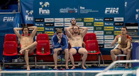 Schrale troost: waterpoloërs eerste reserve voor Rio