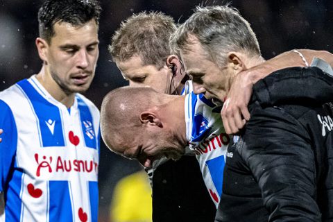 Enorme domper voor Heerenveen: aanvoerder Sven van Beek maandenlang uitgeschakeld