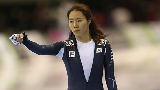 Zhang Hong wint 500 meter bij de vrouwen