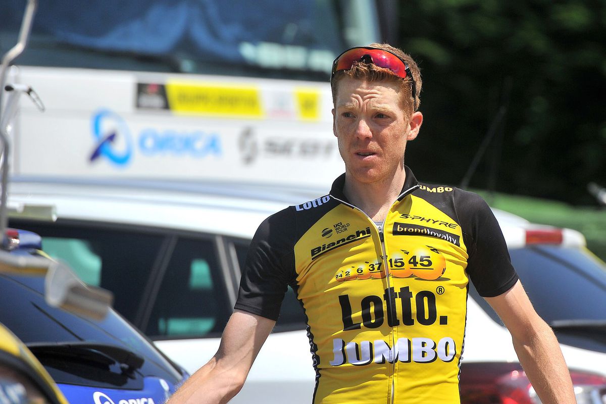 Kruijswijk verliest weer tijd in Vuelta: 'Voel me niet fit'