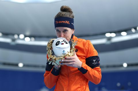Nederlandse sportwereld geniet van gouden Ireen Wüst: 'Een diepe buiging'