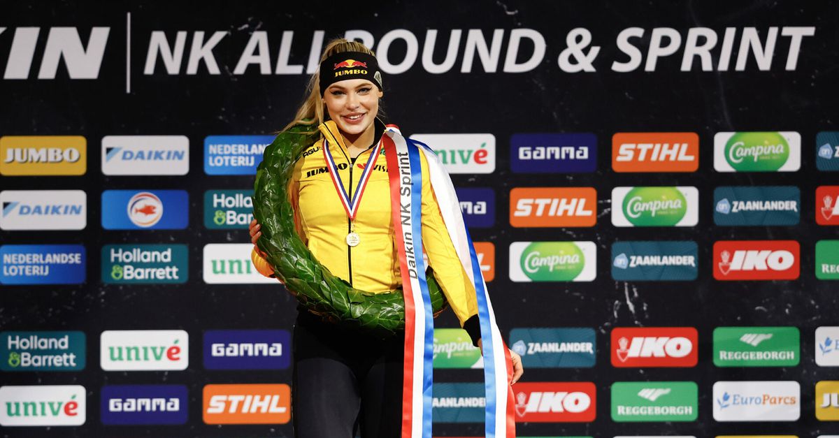 Jutta Leerdam vlammend naar nieuwe sprinttitel: 'Dan moet je het gewoon laten zien'
