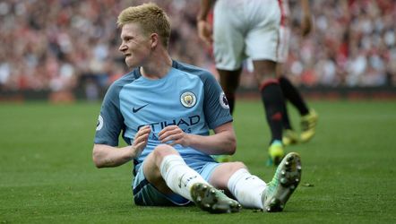 Slecht nieuws voor ManCity en Rode Duivels: De Bruyne maandje aan de kant