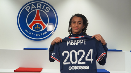 Kleine broertje van Kylian Mbappé tekent contract bij PSG