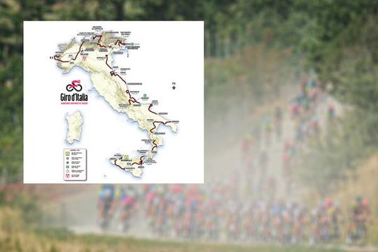 Dit is het etappeschema van de Giro d'Italia 2020