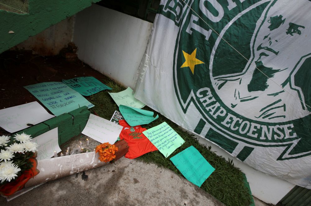 3 dagen van rouw in Brazilië na vliegtuigramp Chapecoense