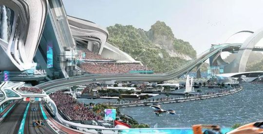 Sick! McLaren showt met vette plaatjes hoe de F1 er in 2050 uit kan zien (foto's)