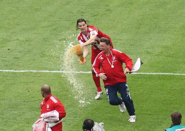 Bierdouches niet mogelijk bij Bayern München