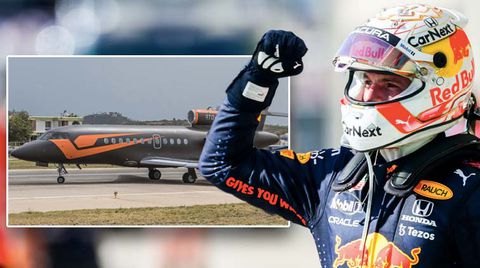 📸 | Een kijkje in de privéjet van Max Verstappen