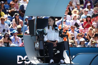 📷 | Deze knappe umpire zette Federer op z'n nummer