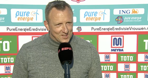 🎥 | Briljant interview: apetrotse Sjaak Polak behaalt met ADO de bekerfinale voor vrouwen