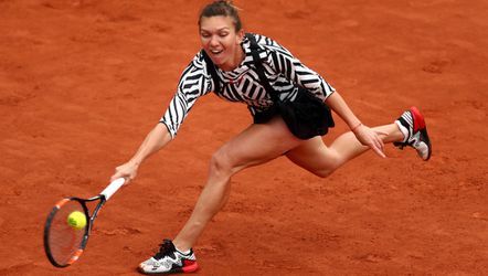 Halep voorlopig niet op de baan door blessure