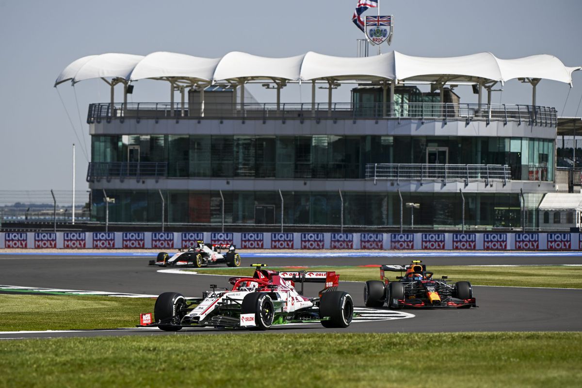 Vrije training 1 op Silverstone: slechte run voor Alfa Romeo en geen tijd voor Vettel