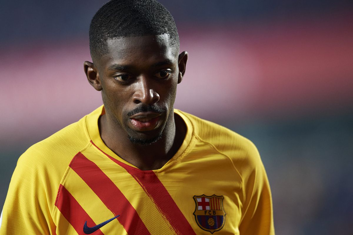 Ousmane Dembélé wil niet weg bij Barcelona: 'Geef niet toe aan chantage'