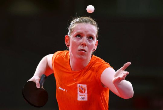 🎥 | Britt Eerland na PRACHTIGE comeback verder in tafeltennistoernooi