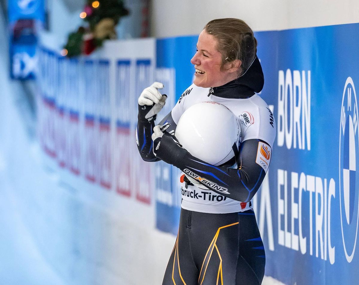 Skeletonster Kimberley Bos gaat voor 2e keer naar de Winterspelen