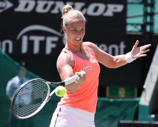 Hogenkamp wint 1e kwalificatie wedstrijd van Roland Garros