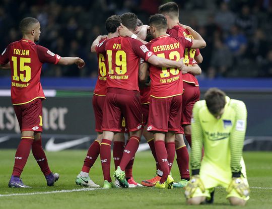 Hoffenheim schudt Hertha af na zege