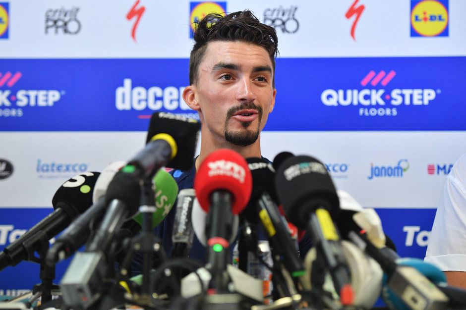 Alaphilippe over mogelijke Tourwinst: 'Ik weet niet of dat realistisch is'