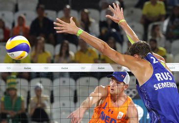 Beachvolleybalduo Brouwer/Meeuwsen pakt brons tegen Russen