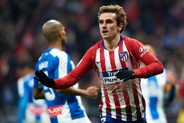 Atlético met de grootste moeite langs Espanyol (video)