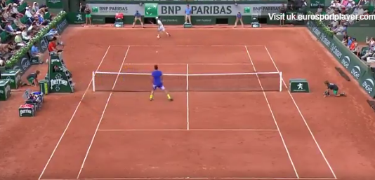 De 5 mooiste punten op Roland Garros (video)