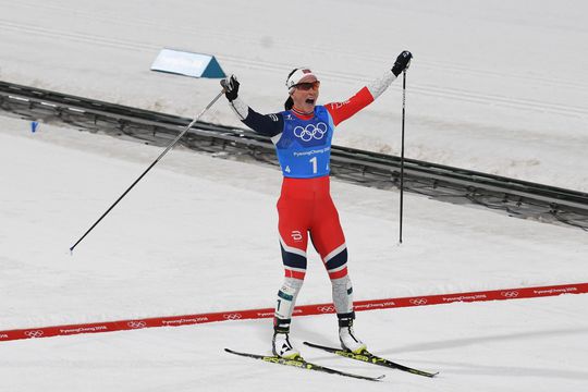 Marit Bjørgen eerste vrouw ooit die 7 keer (!) goud heeft gewonnen op de Winterspelen