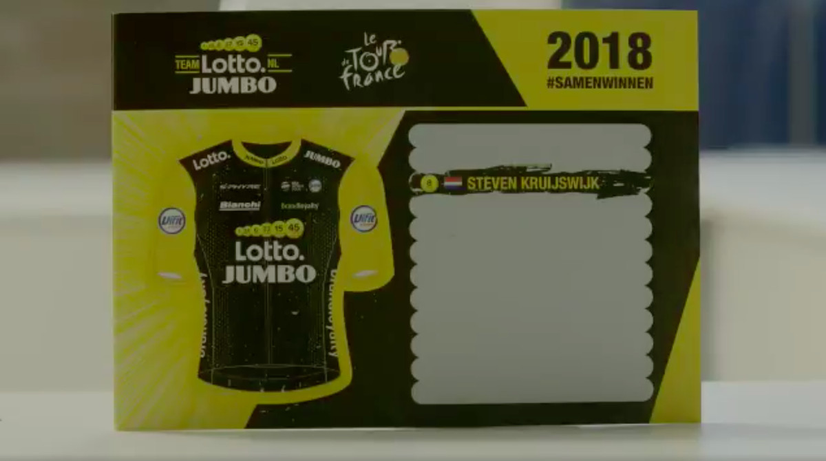Team LottoNL-Jumbo presenteert speciale Tour de France-tenue