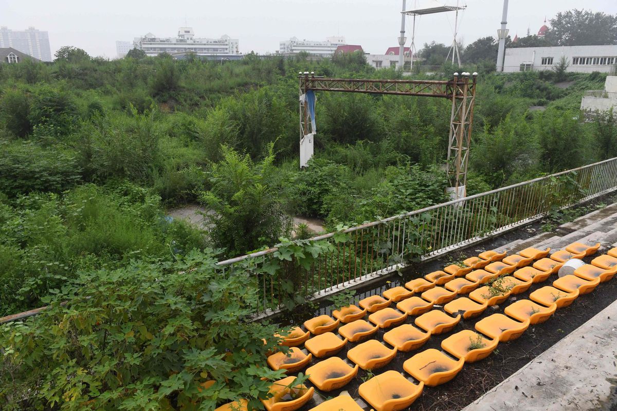 Fotoserie: 10 jaar na de Olympische Spelen is Peking een bouwval