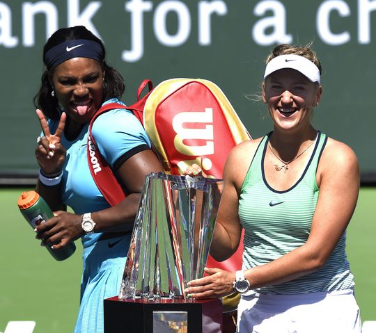 Azarenka hoopt op 'battle of the mums' met vriendin Serena Williams
