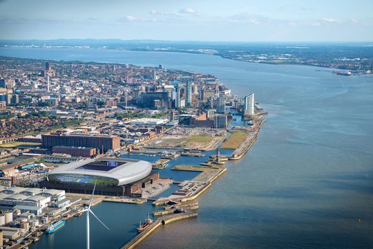 📸 | Everton mag van gemeente dit 'sicke' stadion bouwen
