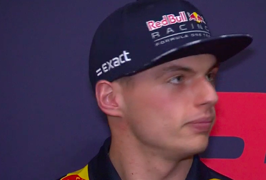 Check het vragenvuur met Verstappen terug: 'Ben zelfs te voorzichtig geweest' (video)