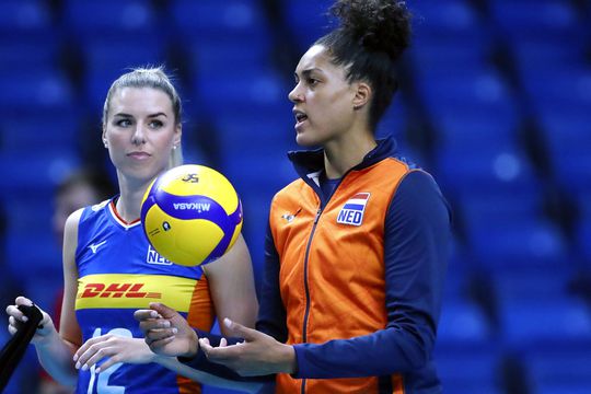 De Nederlandse volleybalsters blijven winnen op EK in Estland: ook Frankrijk verslagen