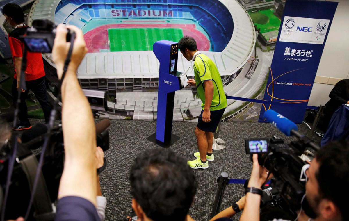 Beveiliging tijdens de Spelen van Tokio gaat gebruik maken van gezichtsherkenning