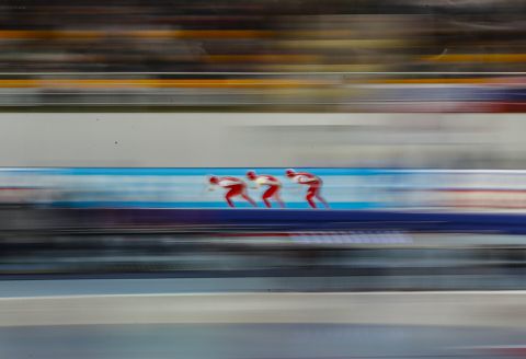 Russisch schaatstalent (19) heeft ongelukkige naam: Danil Shitnikov