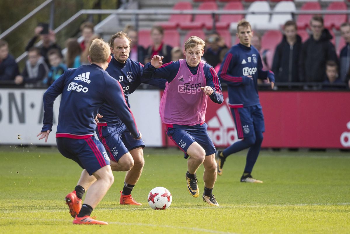 Training Ajax niet toegankelijk voor publiek door winterweer