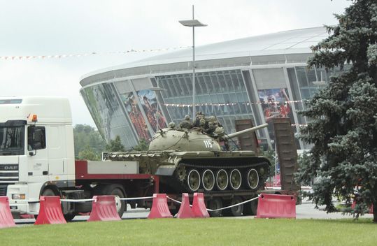 📸 | Zo ligt het verlaten stadion van Shakhtar Donetsk erbij sinds het begin van de Russisch-Oekraïense oorlog
